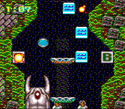 The first level is just for practice, so you won't really have to change your paddle formation.