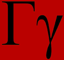 One letter of the Greek alphabet
