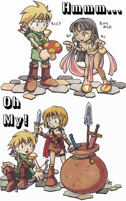 Mysterious items are everywhere!